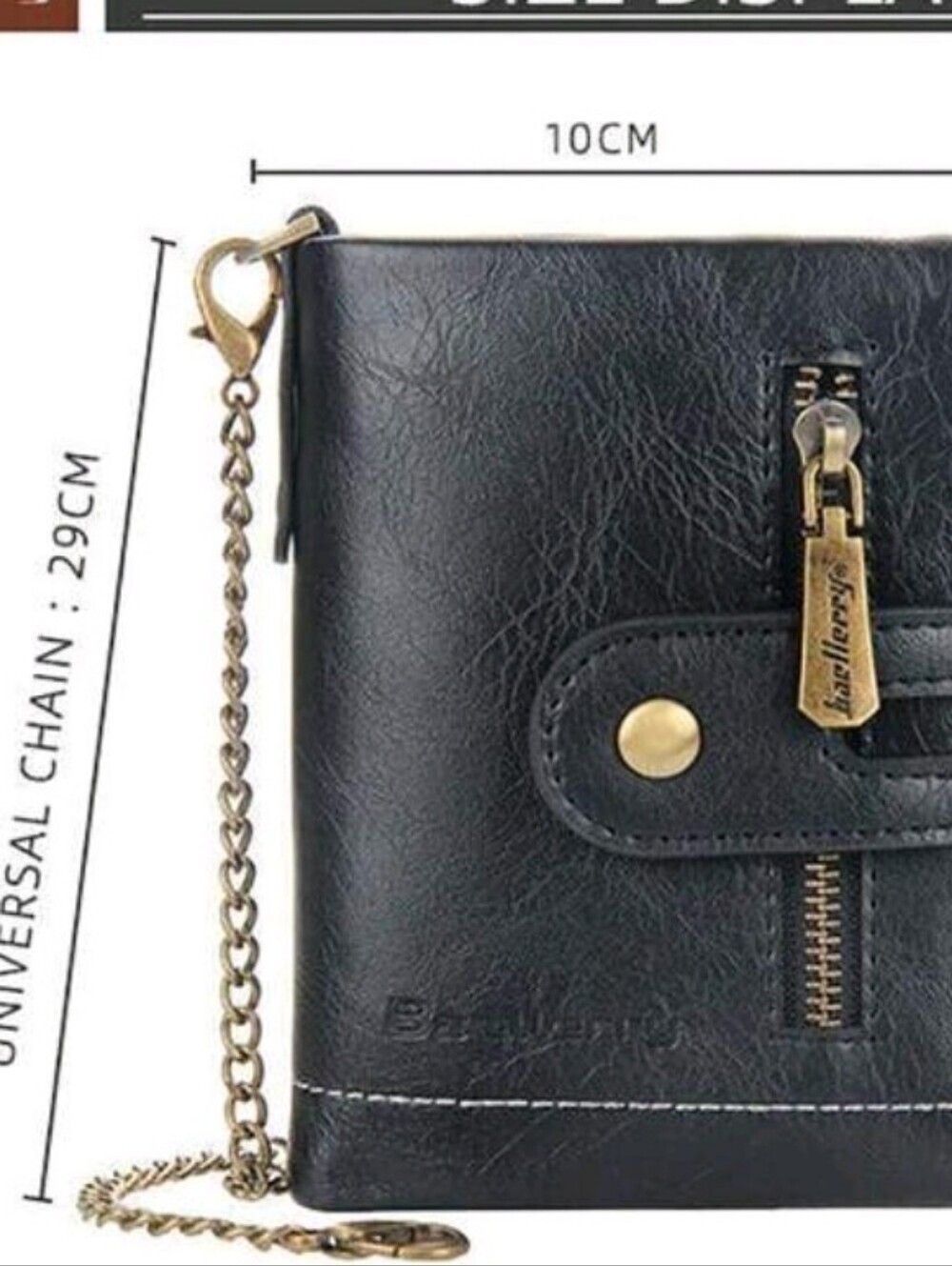 Men's Wallet with Chain - Picture 3 of 7